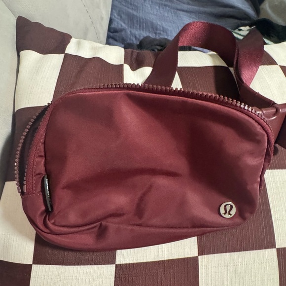 lululemon athletica Handbags - Lululemon Athletica Deep Red Men's Belt Bag